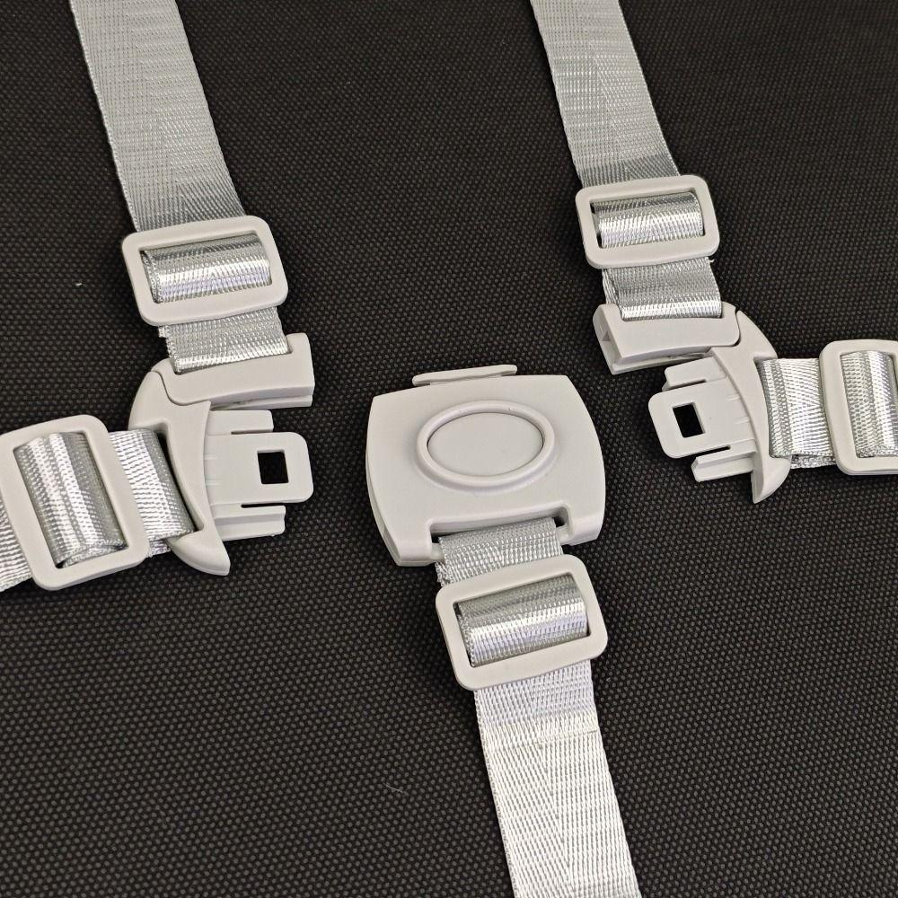 Sturdy High Chair Straps 5 Point Baby Highchair Safety Band Baby Feeding Chair Belt Lunch Seat