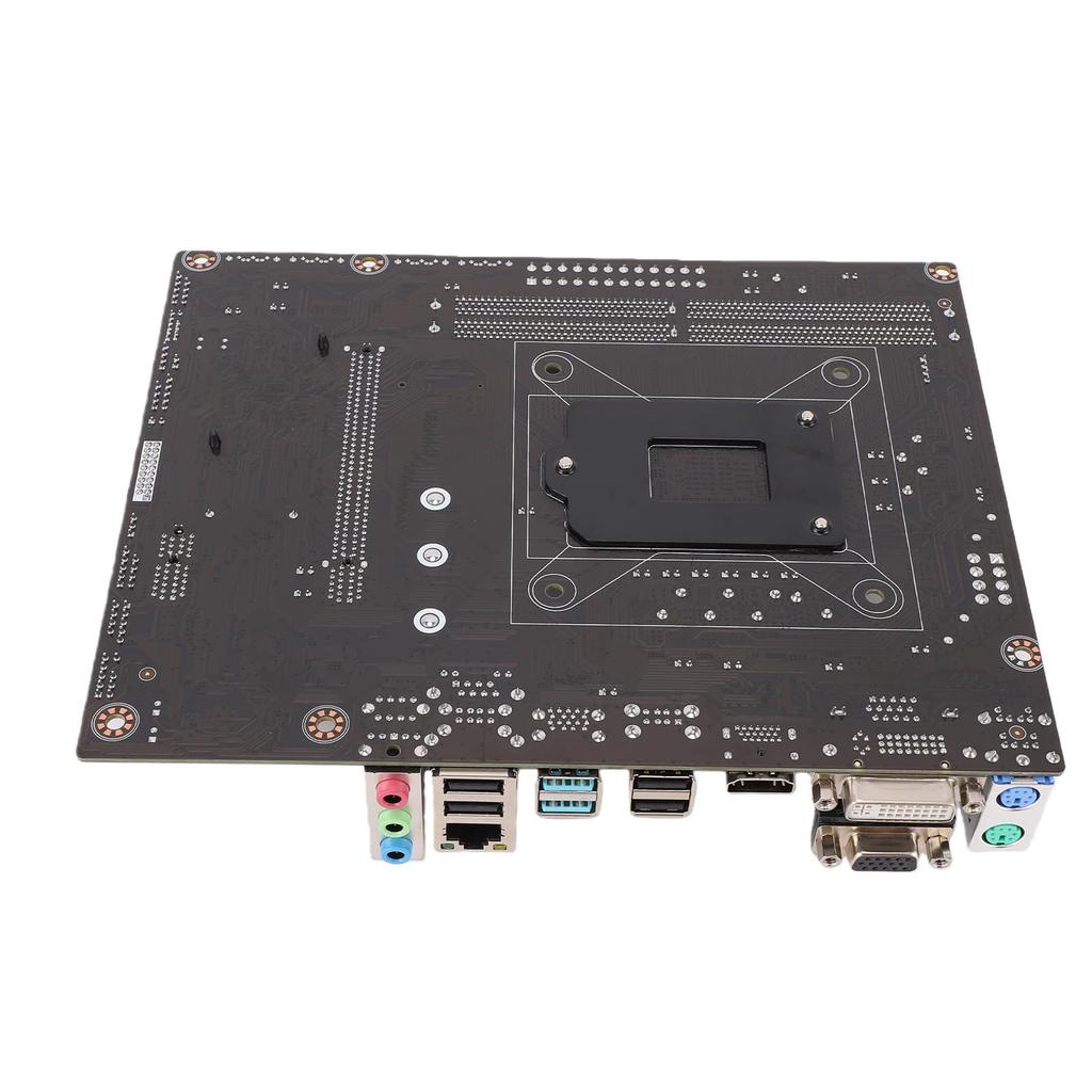 H310 LGA1151 Desktop Computer Motherboard, Micro ATX DDR4 Gaming Motherboard, NVMe M.2, 6Gb, USB 3.0, DVI, HDMI, VGA Interfaces