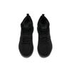 Anta Lifestyle Series Fabric Synthetic Leather Fleece Mid-Top Sports Casual Shoes Men Sneakers Black 112148903-2