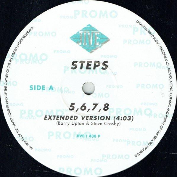 12inch Record STEPS - 5, 6, 7, 8 JIVET438P Jive 1997 Europe Dance & Electronica Used