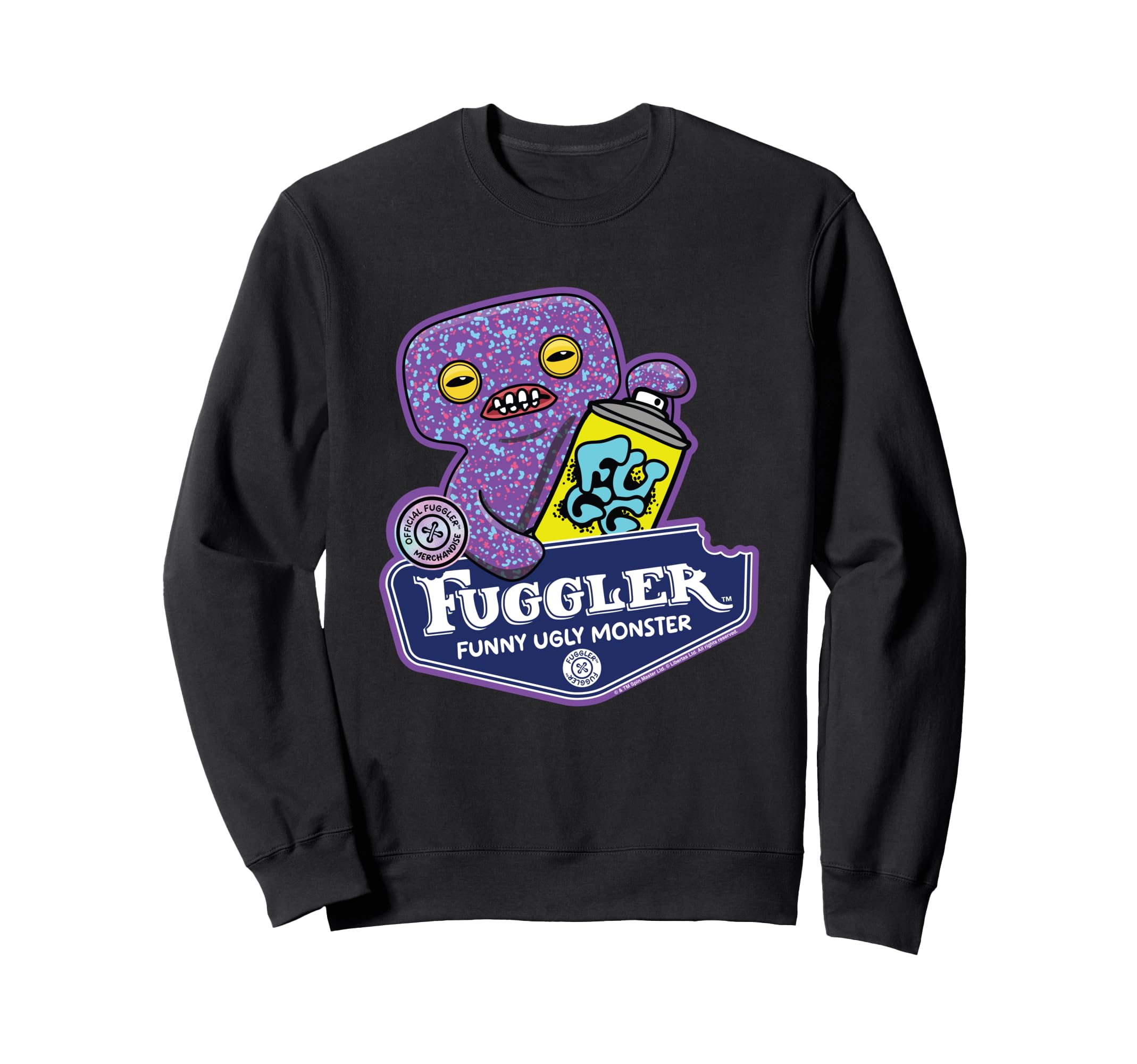 

Fuggler Funny Ugly Monsters Squidge Sweatshirt чёрный