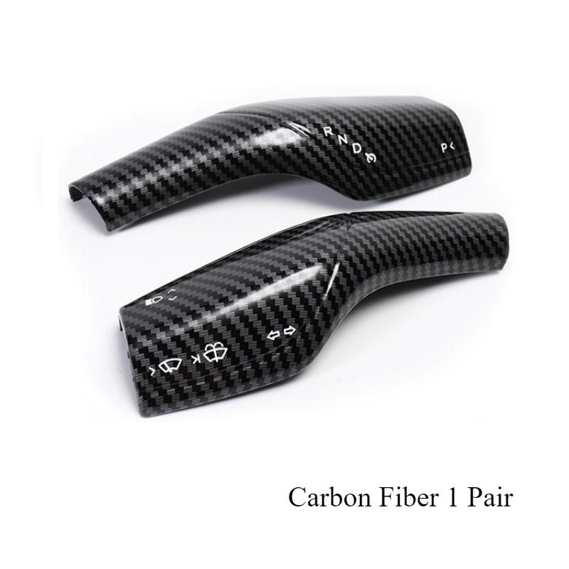 

Для Tesla Model 3 Model Y Полный пакет отделки крышки из углеродного волокна матовая отделка на рычаге стеклоочистителя для Tesla 2024/2024 Аксессуары