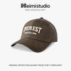 25 Early Autumn New Casual Simple Versatile Letter Hard Top Baseball Cap Female Face Small Peaked Cap