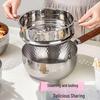 Yicang 3-Ply Stainless Steel Yukihira Milk Pot and Steamer Set