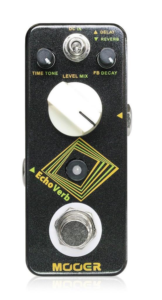 Mooer EchoVerb Delay Reverb Guitar Effector