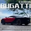 1:32 Scale Bugatti Chiron Diecast Car Model Toy, κράμα ψευδαργύρου Pull Back Vehicle with Lights and Music for Kids Boyfriend Young People Gift Collection