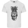 Pineapple Skull Surf Surfing Surfer Holiday Unisexs Light Cotton TShirt