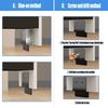 Efficient Foot Pull Handle Hands-Free Touchless Opener Touchless Cabinet Foot Pull  for Home
