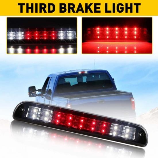 LED Third 3Rd Brake Light Smoked For 99-16 Ford F250 F350 Super Duty Carg US EOA
