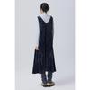 Benetton Velvet Stripe Line Dress Baop01611