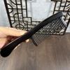 Green Sandalwood Inlaid Tooth Massage Comb