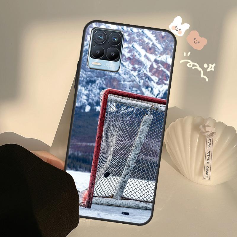Ice Hockey Rink Sport Case For Realme C71 C63 C61 C55 C51 C53 C25 C65 C67 C75 11 12 13 14 15 Pro Plus GT6 GT7 Pro