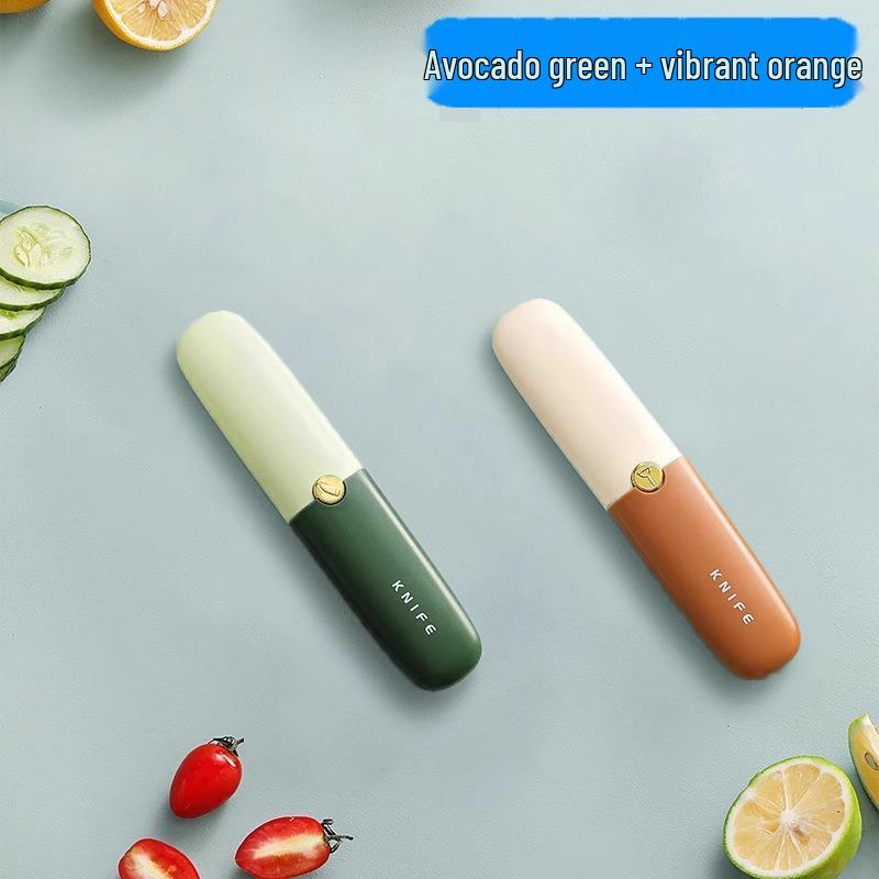 Multifunctional Double-Headed Fruit Peeler Knife for Home and Dorm Use