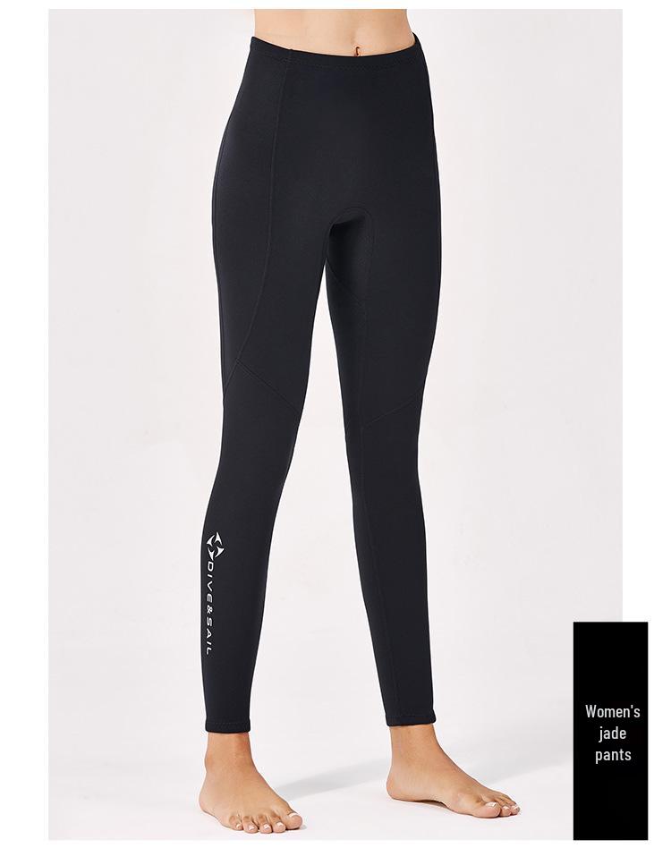 New 2MM Split Diving Pants: Cold-Proof, Warm Swimwear for Men’s and Women’s Snorkeling, Surfing, and Sailing