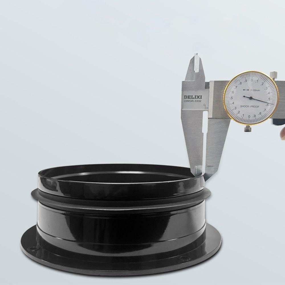 ABS PVC Pipe Flange Joint Black Sealing Ring Flange High Quality Pipe Air Vent Connector  Kitchen