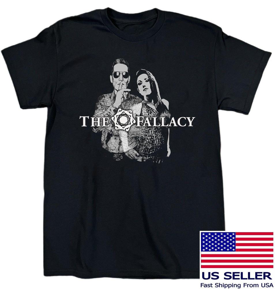 

NEW The Fallacy Band Music Lover Cotton Black Unisex T Shirt S5XL AG900 Unisex T-Shirt M