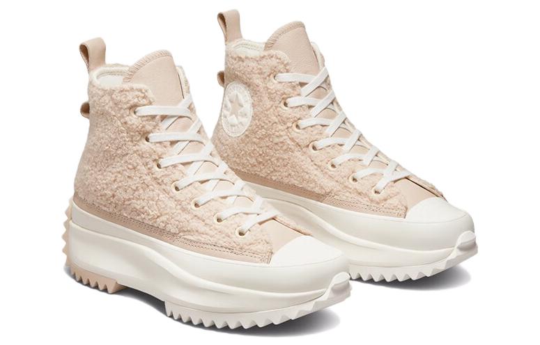 Converse Run Star Hike Hi Platform Sherpa Farro