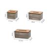 Square Tissue Holder Paper Box Living Table Tissue Box Creative Clear Tissue Box
