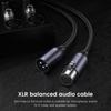 MOSWAG XLR Cable Microphone Cable 2m (2m) Male-Female