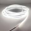220V FCOB LED Strip with Uniform High Brightness, No Visible Beads, 10cm Cuttable, Self-Adhesive Backing