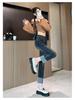 Women's High-Waist Straight Leg Jeans - Spring/Autumn 2026: Visually Taller, Slimming, Petite Cropped Cigarette Style
