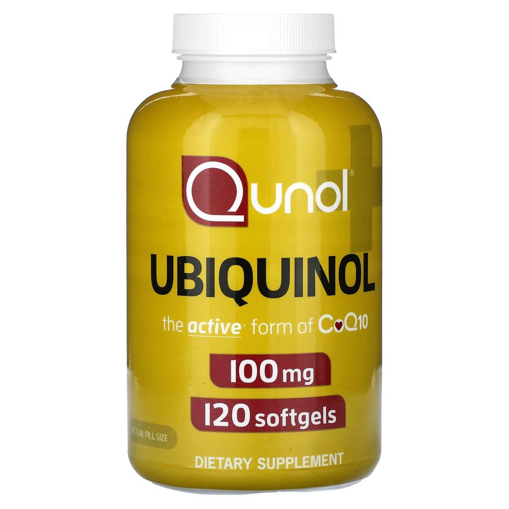 Ubiqunol, 100Mg, 120 Softgels