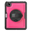 For iPad Pro 11 (2025)/11 (2024) Case Kickstand PC + TPE Tablet Cover with Hand Strap and Shoulder Strap