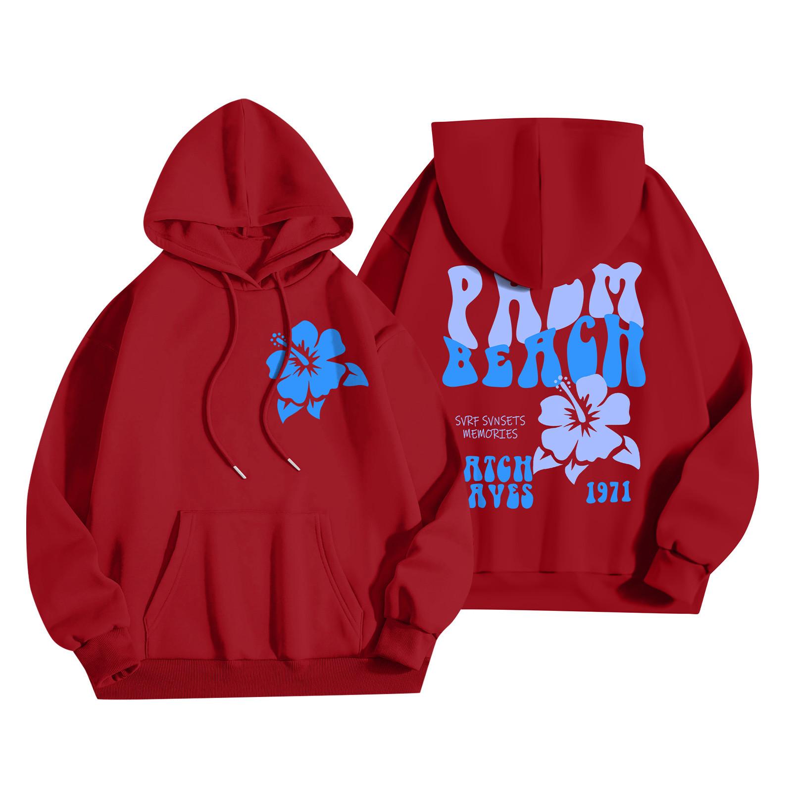 Толстовки для девочек-подростков с длинным рукавом и принтом букв — фото 10