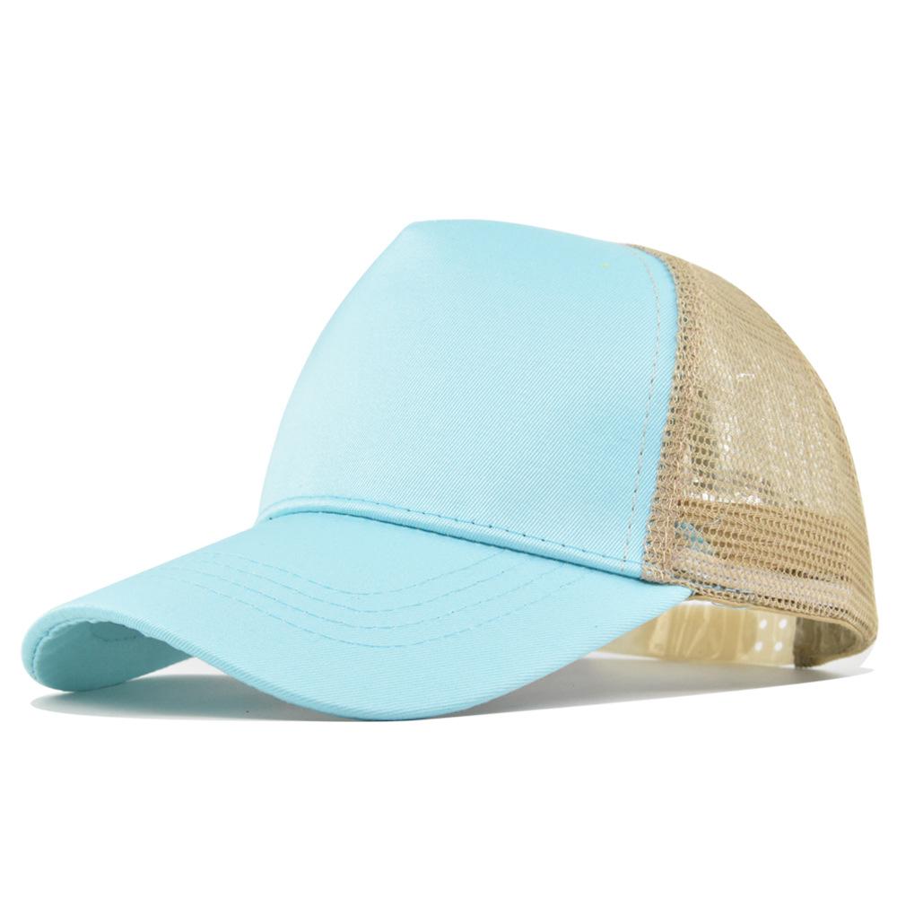Permeable Baseball Cap For For Men And Women Summer High Quality Fashion Adjustable Cotton Outdoor Use Sportss Sun Visor Hat Patchwork Mesh Air