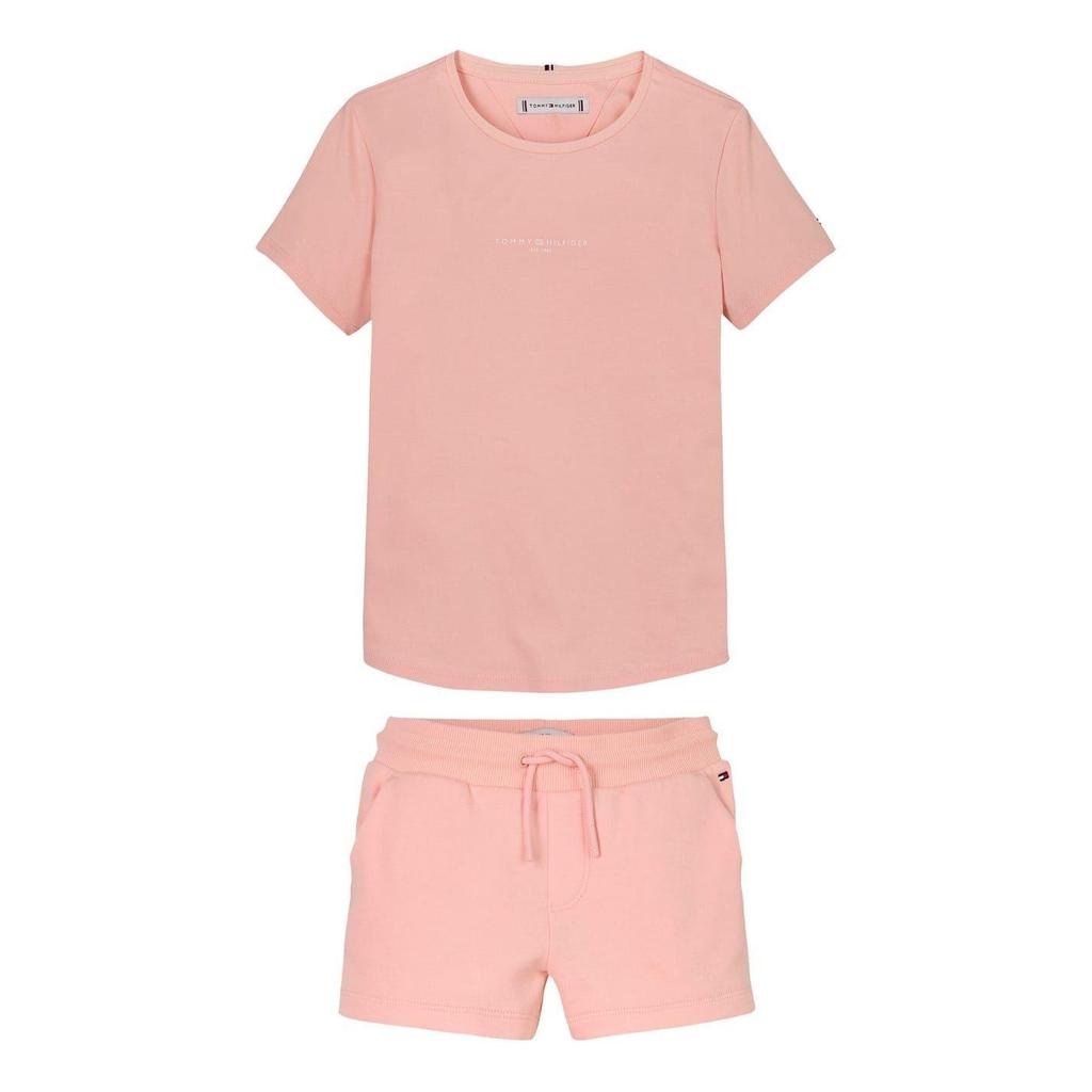 Tommy Hilfiger Childrens/Kids Corp Cotton Blend T-Shirt & Shorts Set