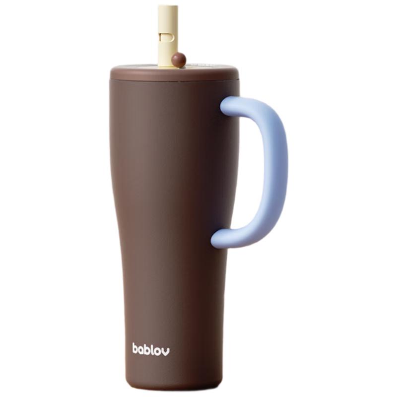 BabloV 316 Stainless Steel 1000ml Insulated Straw Tumbler