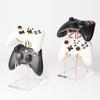 Baskiss Game Controller Bureauopslag Compatibel met Switch Xbox Hoogte Eenvoudige Acryl Stalen Standaard, Rek, PS5, PS4, 2, Series, 2-Niveaus Verstelbaar,