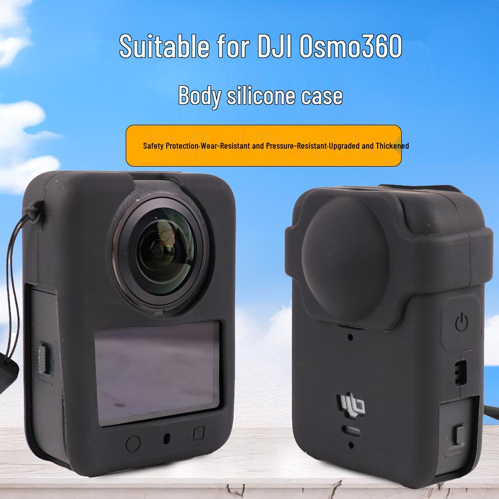 DJI OSMO360 Silicone Protective Case - Panoramic Action Camera Body Accessories