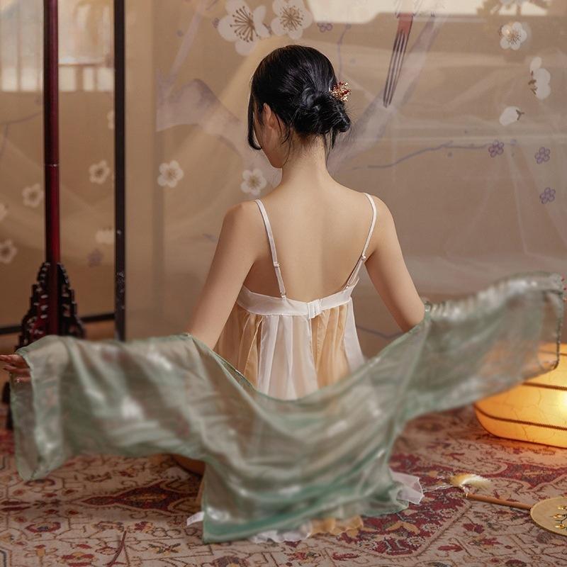 Sex underwear sexy pure desire antique uniform suit seduction passion mesh pajamas hanfu role play free
