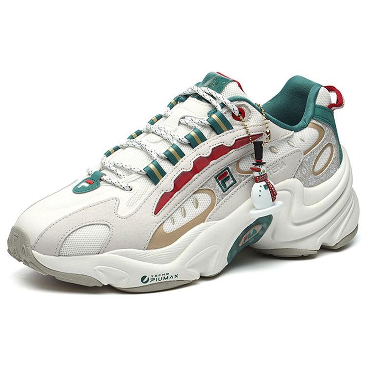 FILA Pantera Xms Christmas Fabric Synthetic Leather TPU Pigskin Y2K Retro Sport Comfortable Low-Top Dad Shoes Men sneaker F12M216128FSL