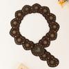 Ethnic Style Girl Heart Patchwork Rivet Western Vintage Belt For Boho Fashion Accessories
