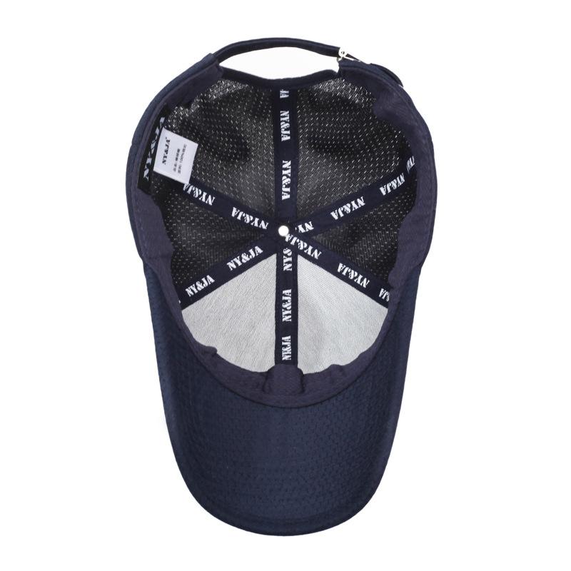 Spring Summer Net Baseball Cap Outdoor Sports Peaked Cap Breathable Sunshade Cap Men's Cap