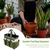 2/1 Gartenwerkzeugtasche, Garten-Einkaufstasche mit 8 Taschen, Canvas-Aufbewahrungstaschen für Gartenwerkzeuge, große Organizer-Tasche für Gartenwerkzeug-Set