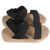 New Roman EVA Women's Mid-Heel Sandals - Round-Toe, Flat-Bottom Slippers for Outdoor, Summer 2024