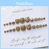 Wearable J-095 Champagne Diamond Toe Nail Stickers Glitter Foot Nail Art Flashing Toe Nail Patch