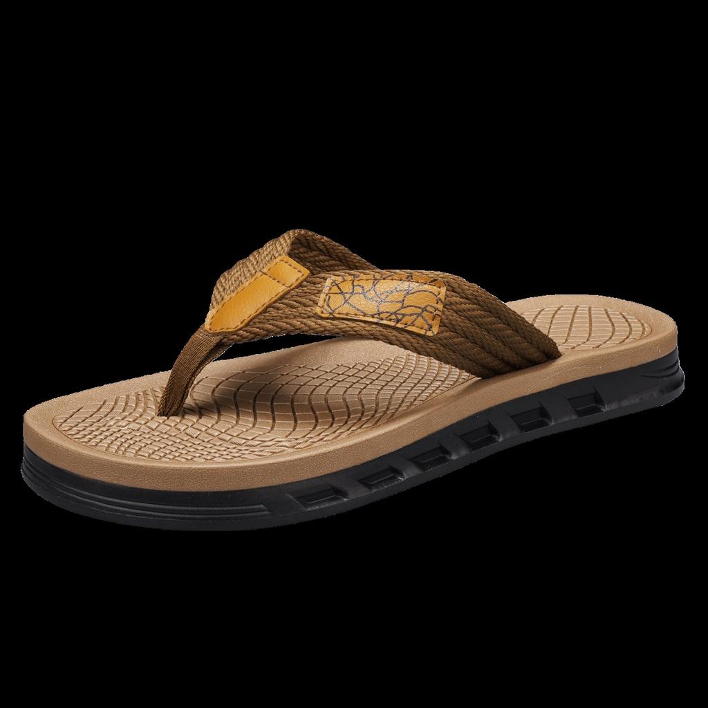 Men Flip Flops lightweight soft sole non slip beach sandals For Outdoor Beach Summer Travel Daily Comfortable Wear Lightweight