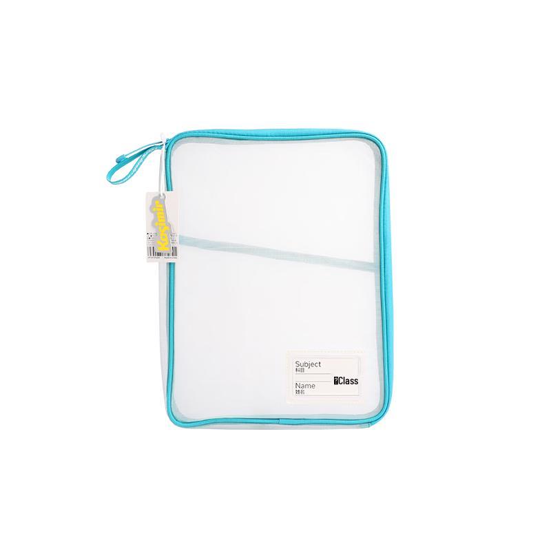 Casimir A4 Transparent Zipper Subject Classification File Bag