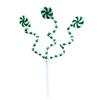 Christmas Tree Top Decoration Shatterproof Artificial Candy Branch Stem for Vase Arrangement Holiday Decoration