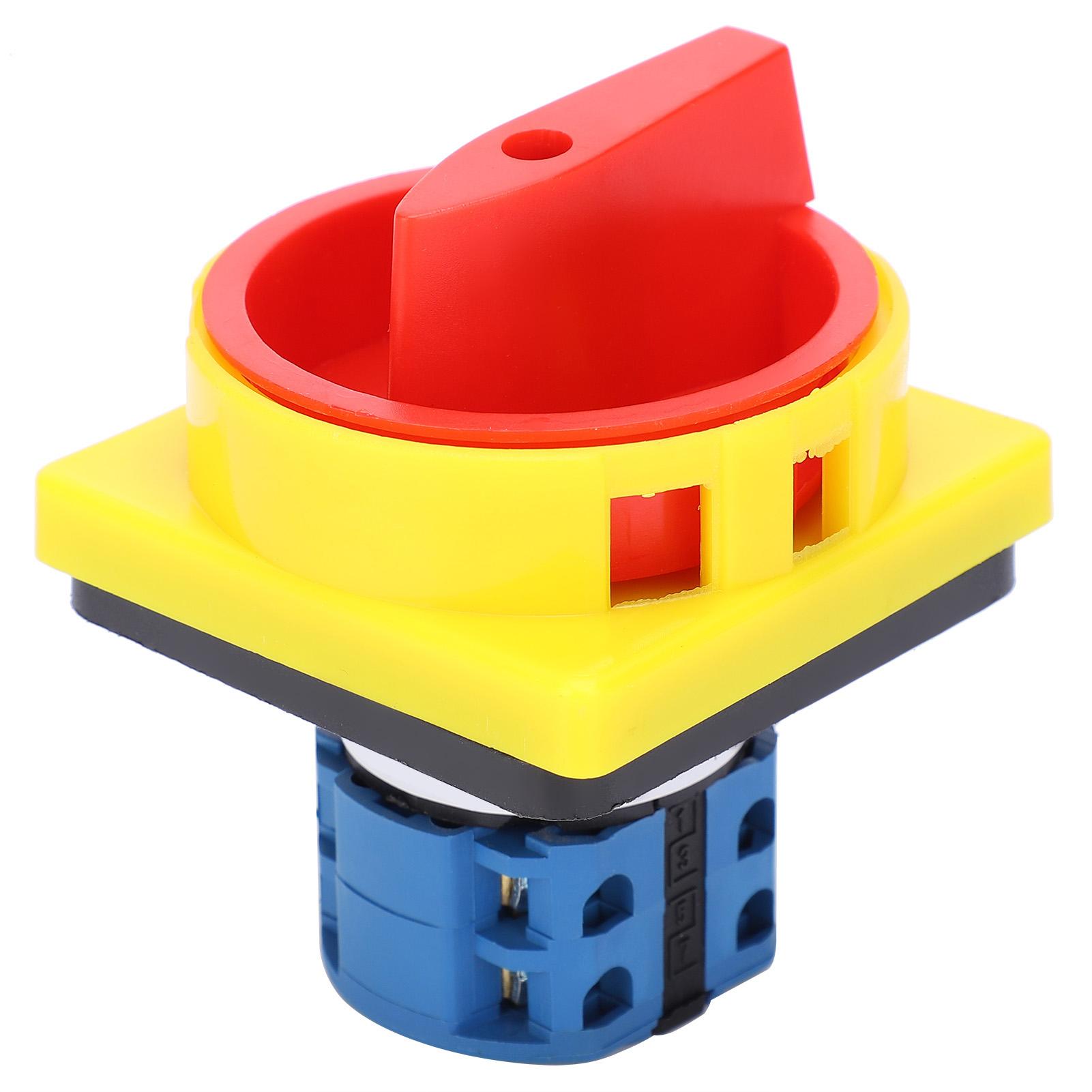 

Універсальний поворотний перемикач типу позиціонування IP40 Електричні кулачкові перемикачі 200380В