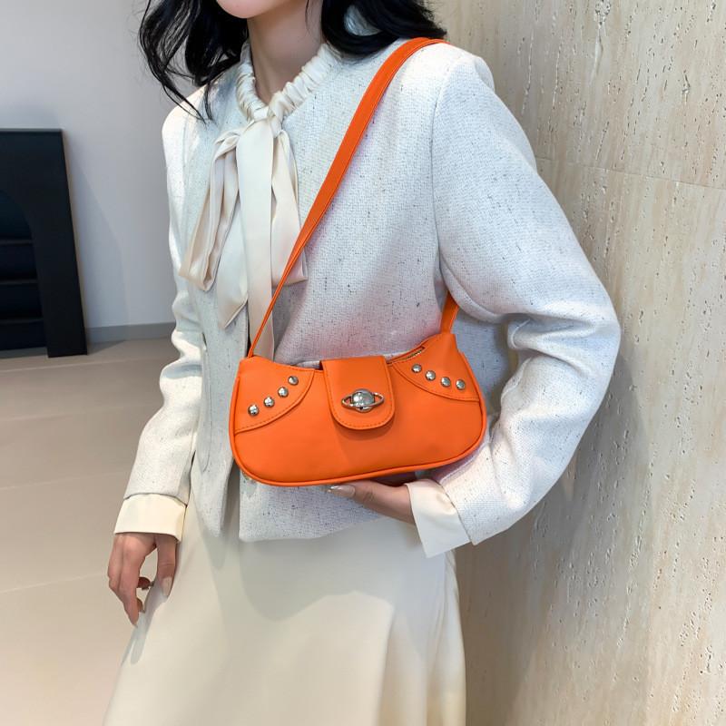 Trendy Fashion Shoulder Bag For Women 2024 Spring Summer Korean Style Pu Material