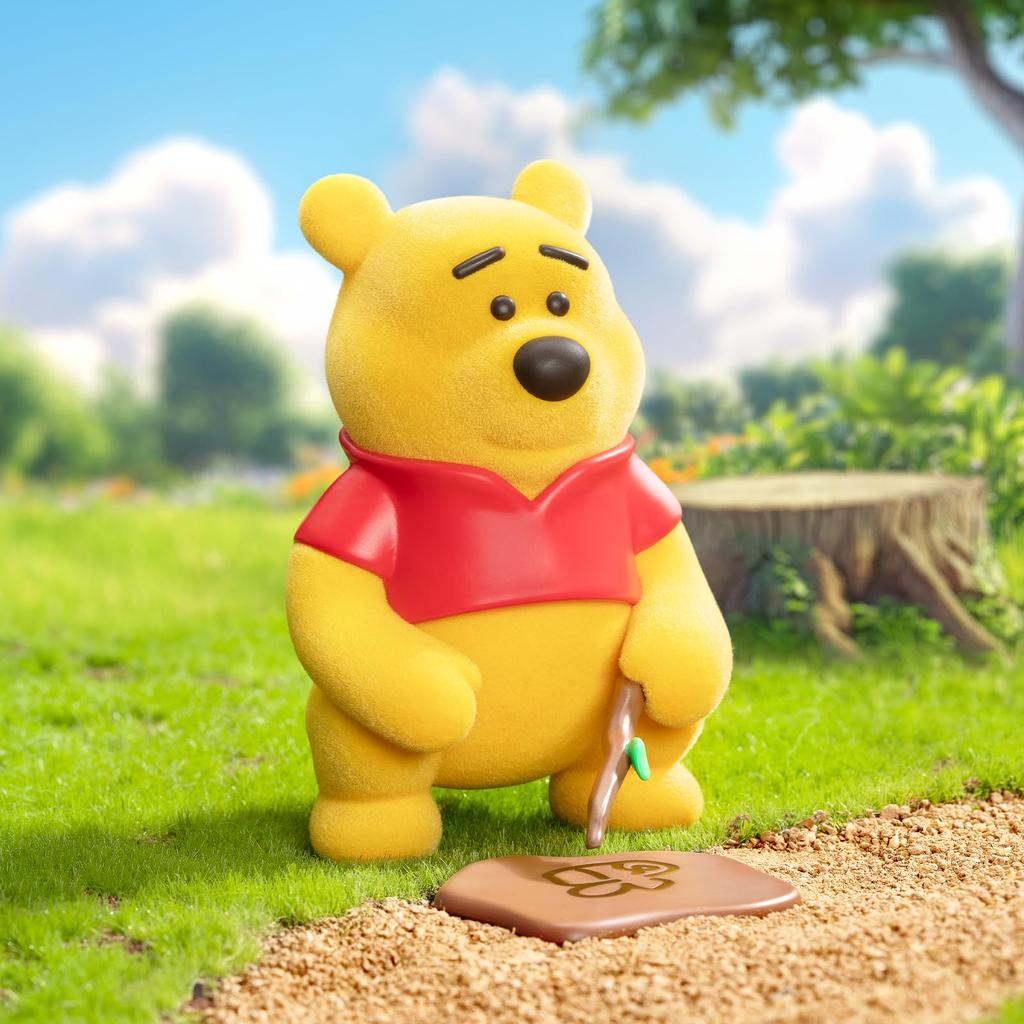 52TOYS BLINDBOX Winnie the Pooh Funny Faces the A Thousand Series Blind Box Disney Authentic Trading Figure Painted Gachapon Doll Perfect Gift for