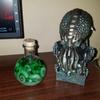 Craniu de epocă Cthulhu Statuie Decor Home Rășină Artizanat Ornamente Caracatiță Sculptură Modernă Figuri Decorare petrecere de Halloween
