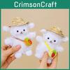 Petite Peluche Mouton Avec Crochet Suspendu Pour Décoration de Sac à Dos Et Cadeau de Collectionneur