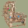 3D Wooden Puzzle] 3D Wooden Marble Run Model Kits Teaser Puzzle DIY Handmade Christmas Gift