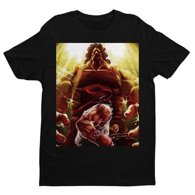 Ryu Vs Hugo USF4 T-shirt Unisex Premium Design Esclusivo